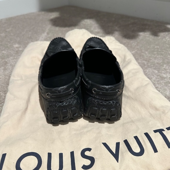 Louis Vuitton Men's Monogram Moccasins - Picture 3 of 5